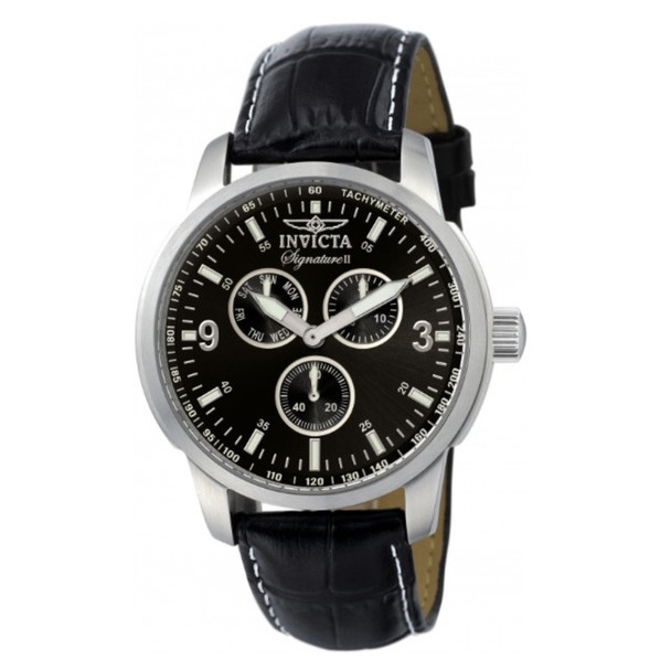 Invicta Signature Men's Black Dial Quartz Watch 7339