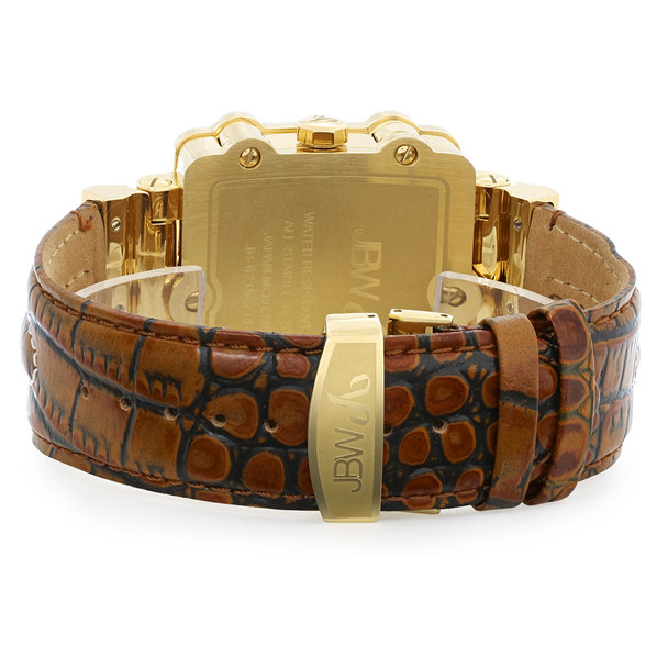 JBW Phantom Men's 18K Gold Plated Quartz Watch JB-6215-238-A