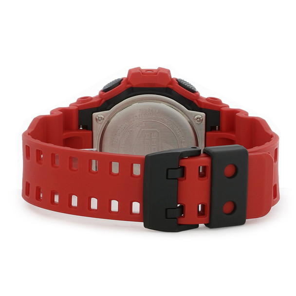 Casio G-Shock Red Resin Men's Quartz Chronograph Watch GA700-4A