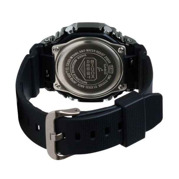 Casio G-Shock Men's Solar Analog Digital All Black Watch GM2100BB-1A