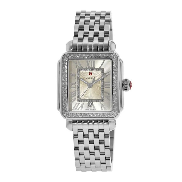 Michele Deco Madison Women's Diamond Quartz Watch MWW06T000165