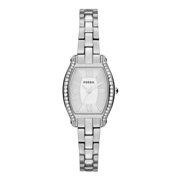 Fossil Molly Silver Dial Stainless Steel Crystal Women's Watch ES3285