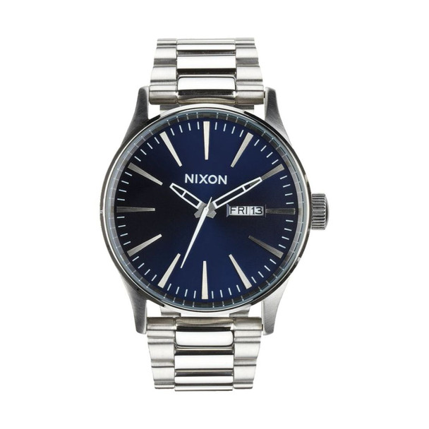 Nixon Sentry SS A356 Blue Sunray Dial Men'sQuartz Watch A3561258