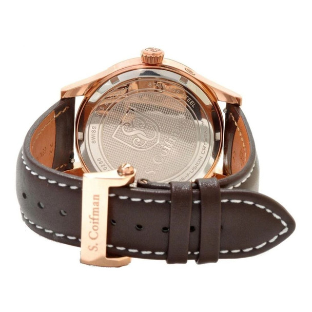 S. Coifman S. Coifman Men's Blush Dial Swiss Quartz Watch SC0280