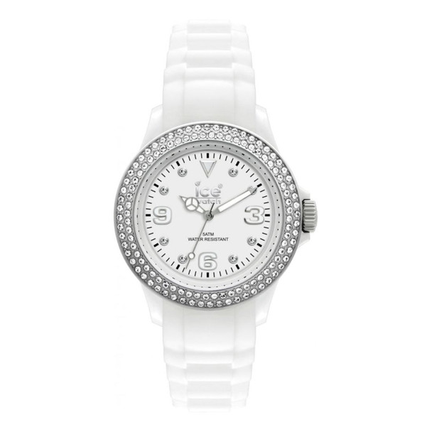 Ice-Watch Stone Sili Women's White Dial Quartz Watch SRT.WS.B.S.11