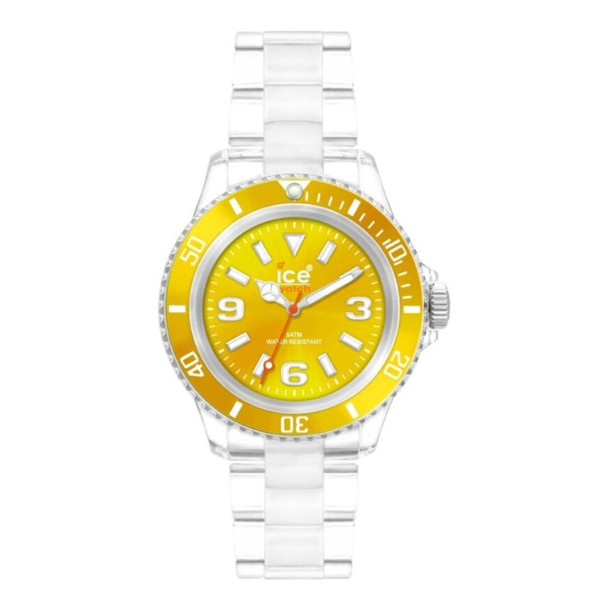 Ice-Watch Unisex Yellow Dial Quartz Watch CL.YW.U.P.09