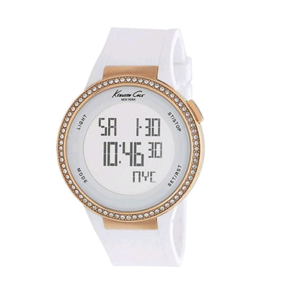 Kenneth Cole KC-Touch Women's White Dial Quartz Chrono Watch KC2697