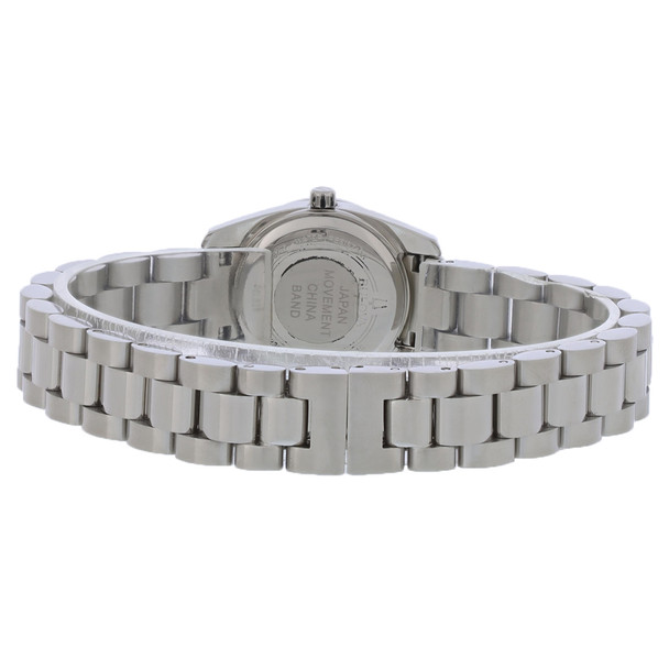 Bulova Crystal Women's Mother-of-Pearl Stainless Steel Quartz Watch 96X165