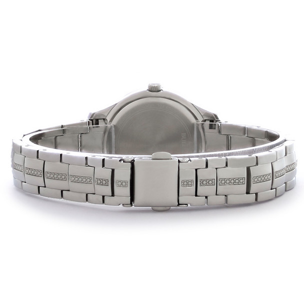 Bulova Women's Phantom Stainless Steel Crystal Quartz Watch 96L291