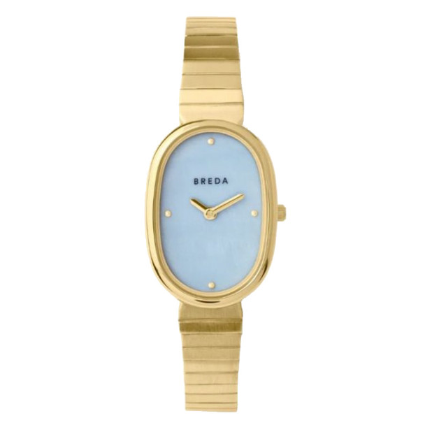 Breda Jane Women's Sky Blue Mother of Pearl Dial Quartz Watch 1741c