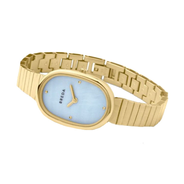 Breda Jane Women's Sky Blue Mother of Pearl Dial Quartz Watch 1741c