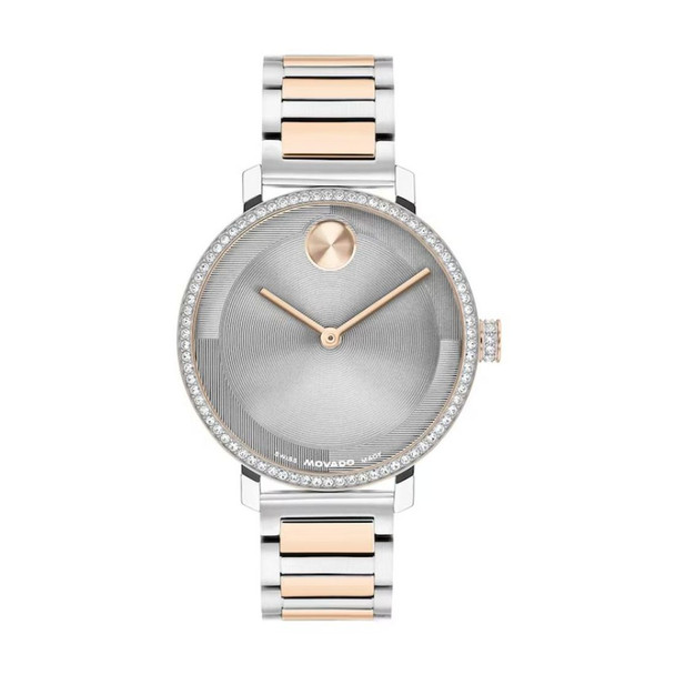 Movado BOLD Evolution 2.0 Women's Two-Tone Stainless Steel Quartz Watch 3601283