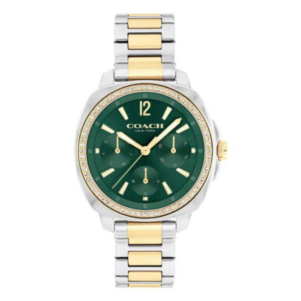 Coach Women's Kitt Green Dial Quartz Chronograph Watch 14504394
