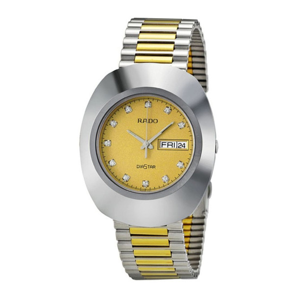 Rado DiaStar Original Men's Diamond Two-Tone Quartz Watch R12391633