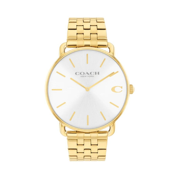 Coach Unisex Elliot Gold-Tone Stainless Steel Quartz Watch 14602747