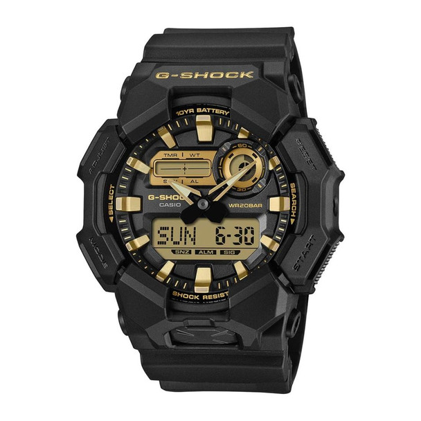 Casio G-Shock GA-010 Series Analog-Digital Men's Quartz Watch GA010GB-1A9