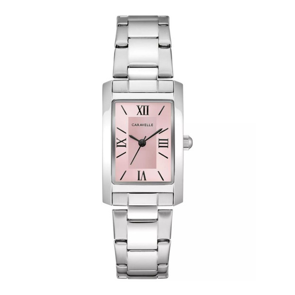 Caravelle by Bulova Dress Women's Pink Dial Quartz Watch 43L224