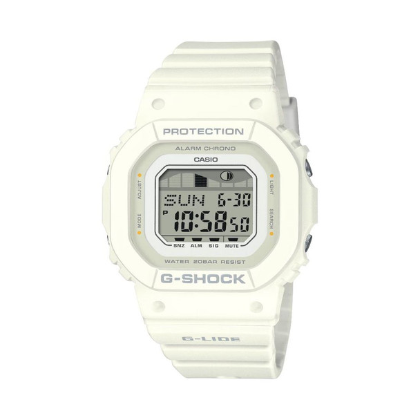 Casio G-Shock G-Lide Unisex White Digital Watch GLXS5600-7B