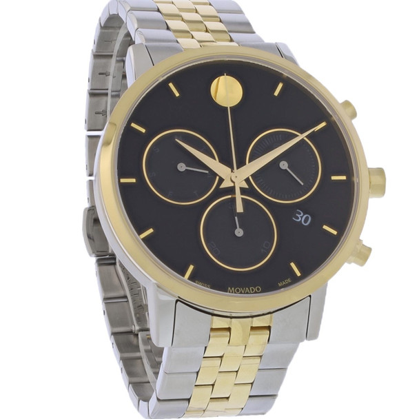Movado Museum Classic Men's Two-Tone Chronograph Quartz Watch 0607777