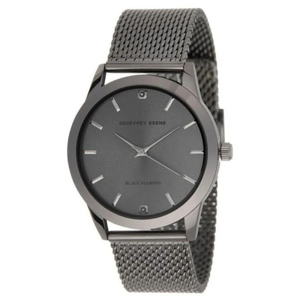 Geoffrey Beene Diamond Men's Grey Dial Quartz Watch GB8207GU