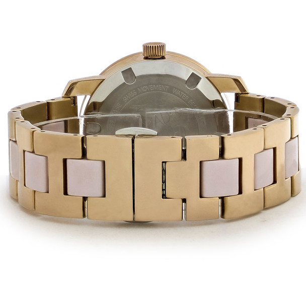 Movado Bold Women's Ceramic Rose Gold Tone Swiss Quartz Watch 3600639
