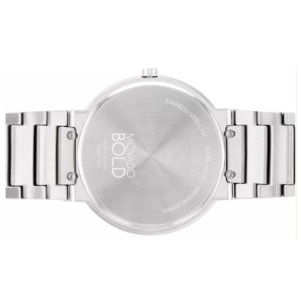 Movado Bold Horizon Men's Beige Dial Stainless Steel Quartz Watch 3601075