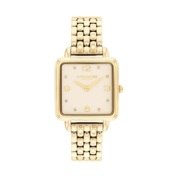 Coach Women's Cass Champagne Dial Quartz Watch 14504495