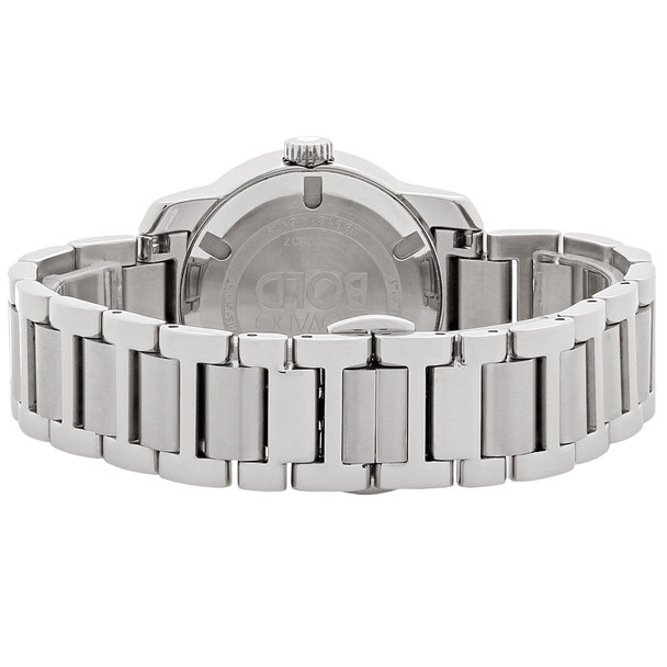 Movado Bold Women's Crystal White Dial Stainless Swiss Quartz Watch 3600254