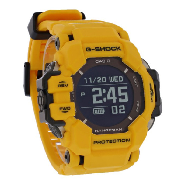 Casio G-Shock Master of G-Land Rangeman Mens Yellow Quartz Watch GPRH1000-9