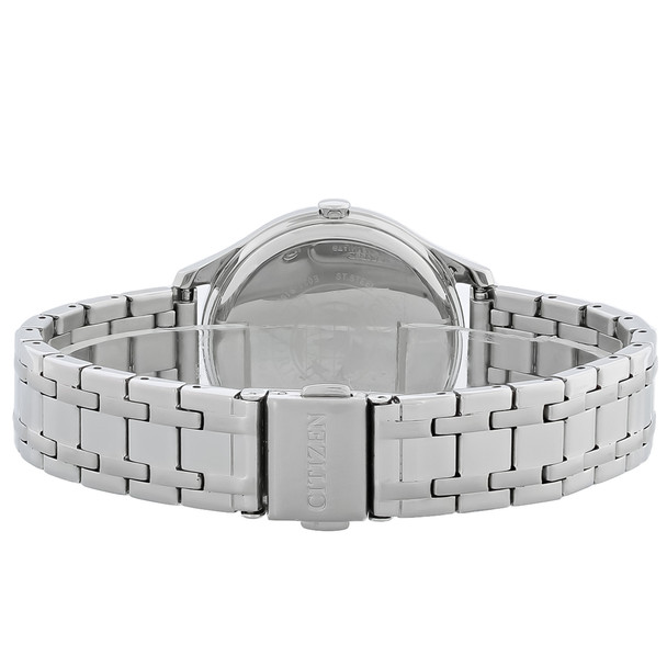 Citizen Eco Drive Corso Ladies Blue Dial Stainless Steel Watch EM0500-57L