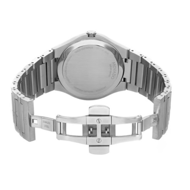Movado S.E. Series Blue Dial Stainless Steel Men's Quartz Watch 0607513