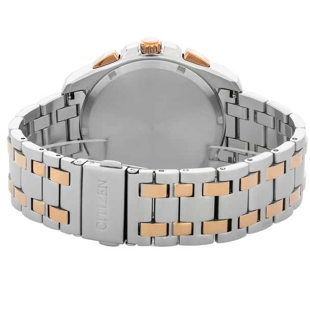 Citizen Eco-Drive Peyten Men's Two Tone Chronograph Watch CA4516-59A