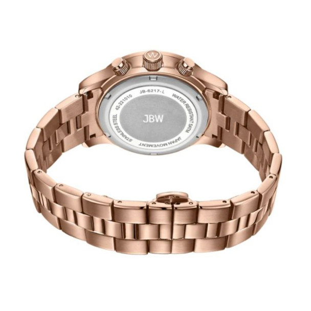 JBW Muse Unisex RG-Tone Diamond Chronograph Quartz Watch JB-6217-L