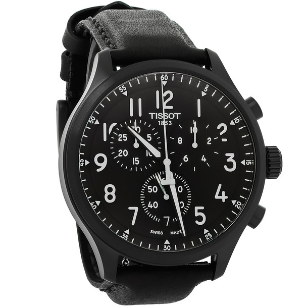 Tissot Chrono XL Vintage Series Men's Black PVD Steel Watch T116.617.36.052.00
