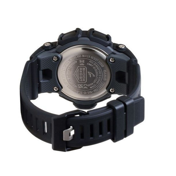 Casio G-Shock G-Squad Blue Dial Black Resin Quartz Watch GBA900CB-1A