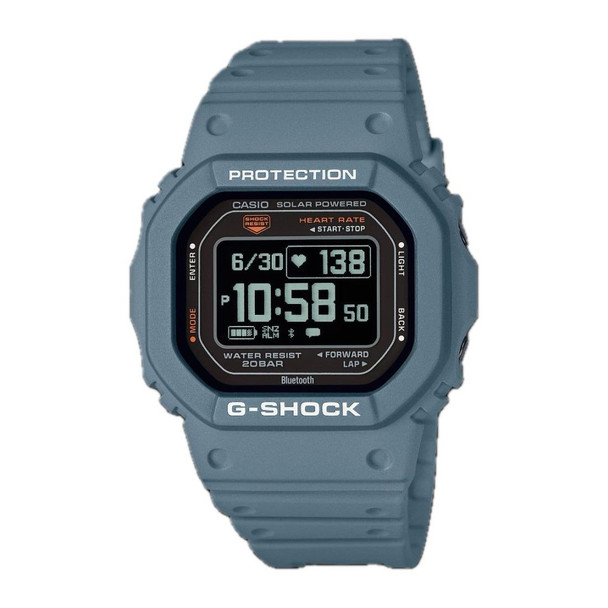 Casio G-Shock G-Squad 5600 Series Unisex Blue Strap Quartz Watch DWH5600-2
