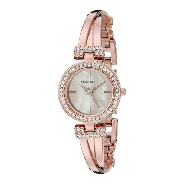 Anne Klein Women's Rose-gold tone Bracelet Quartz Watch AK/2238RGS2