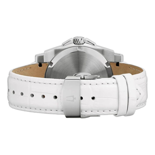 Bulova Icon Precisionist Women's Silver Dial Quartz Watch 96J124