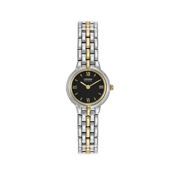 Citizen Silhouette Women's Black Dial Watch EW9334-52E