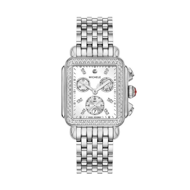 Michele Deco High Shine Women's Chronograph Quartz Watch MWW06A000804