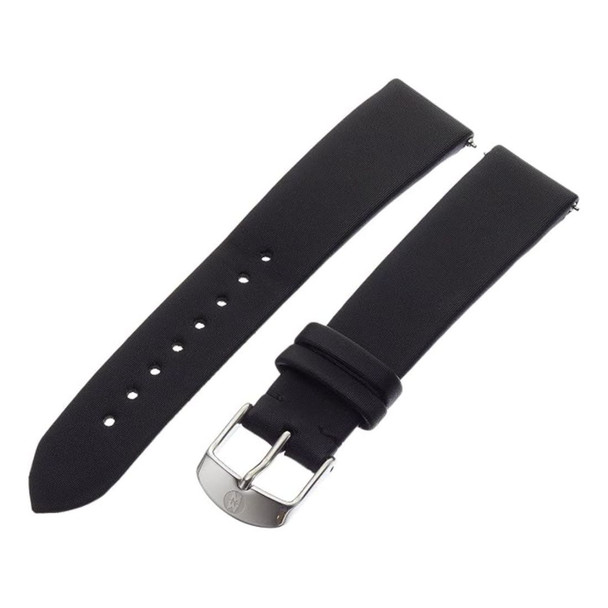 Michele MS18AK120001 Black Satin Interchangeable Watch Strap 18mm