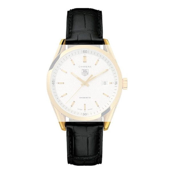 TAG Heuer FC8159 Black Alligator Leather Watch Band / Strap