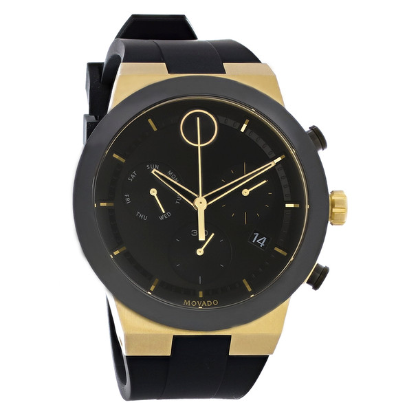 Movado Bold Fusion Men's Gold-Tone Chronograph Quartz Watch 3600712