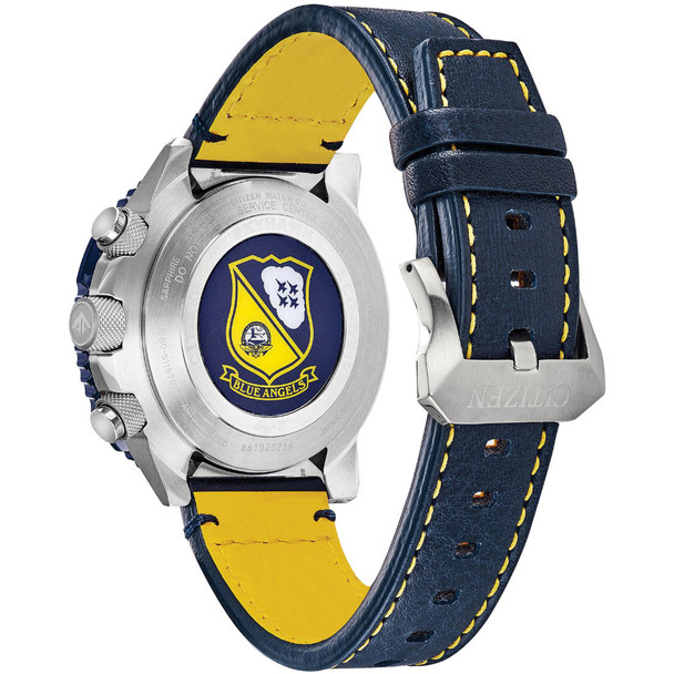 Citizen Eco-Drive Men's A-T Blue Angel Skyhawk Chronograph Watch JY8078-01L