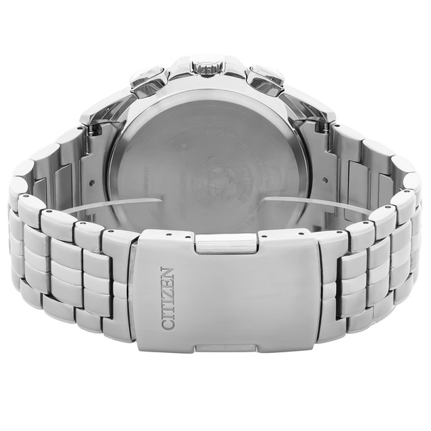 Citizen Eco-Drive PCAT Men's Chronograph Stainless Blue Dial Watch CB5870-58L
