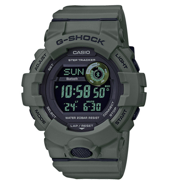 Casio G-Shock Men's Green Resin Case Chronograph Quartz Watch GBD800UC-3