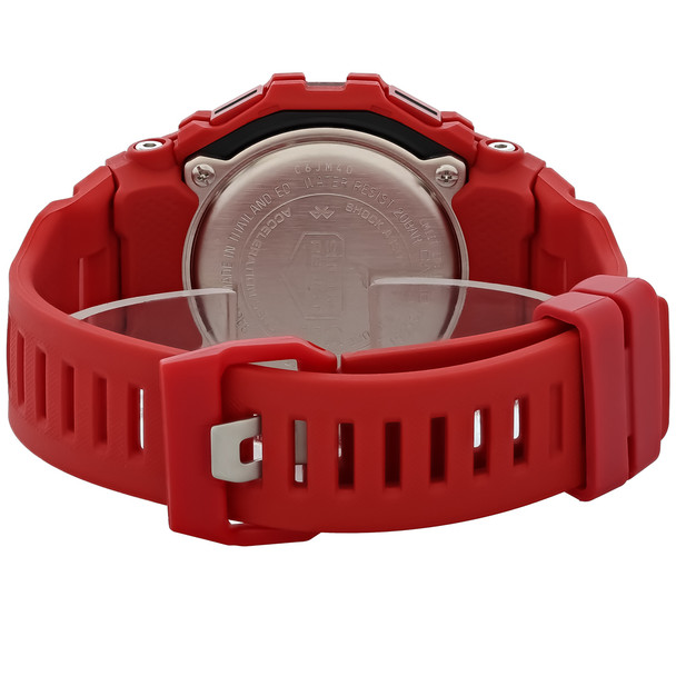 Casio Move Series Men's Bluetooth Digital Red Resin Quartz Watch GBD200RD-4
