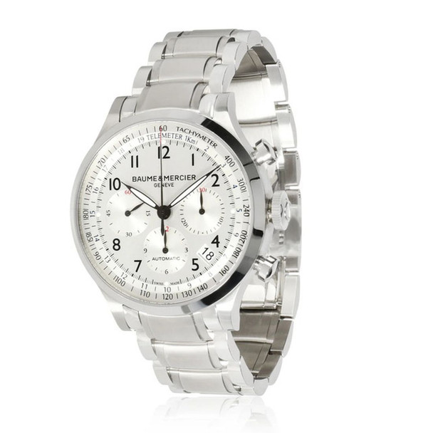 Baume et Mercier Capeland Men's Silver Dial Automatic Watch MOA10064