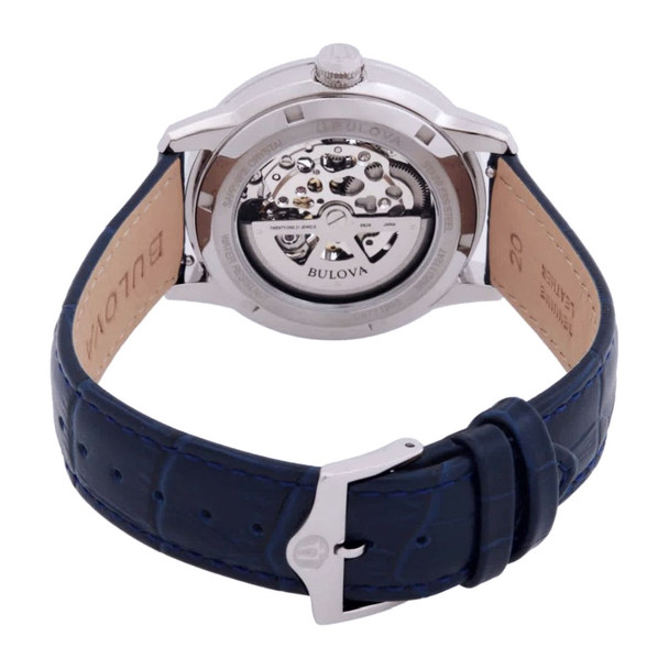 Bulova Sutton Men's Skeleton Dial Automatic Watch 96A330