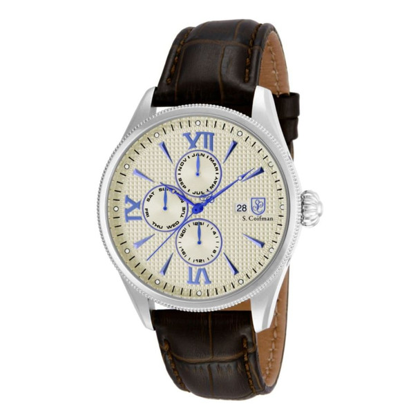 S. Coifman Heritage Men's Champagne Dial Swiss Quartz Watch SC0169